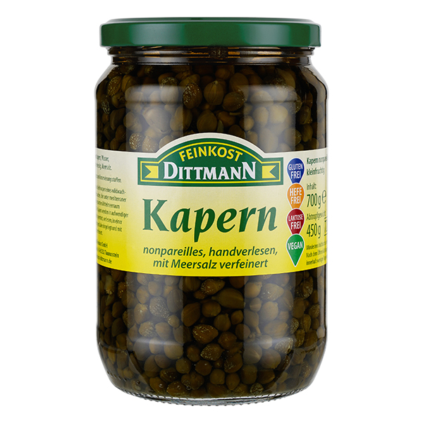 Feinkost Dittmann Kapern Nonpareilles 450g – Bild 2