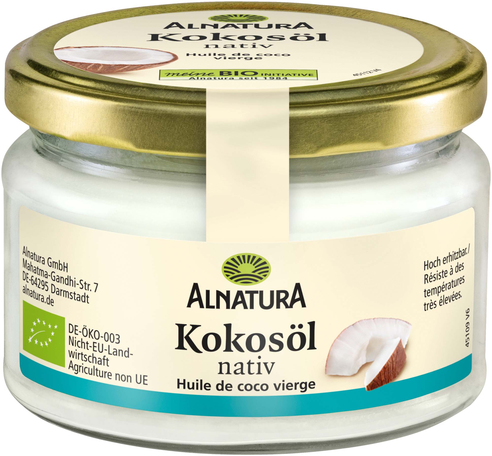 Alnatura Bio Kokosöl nativ 220ml