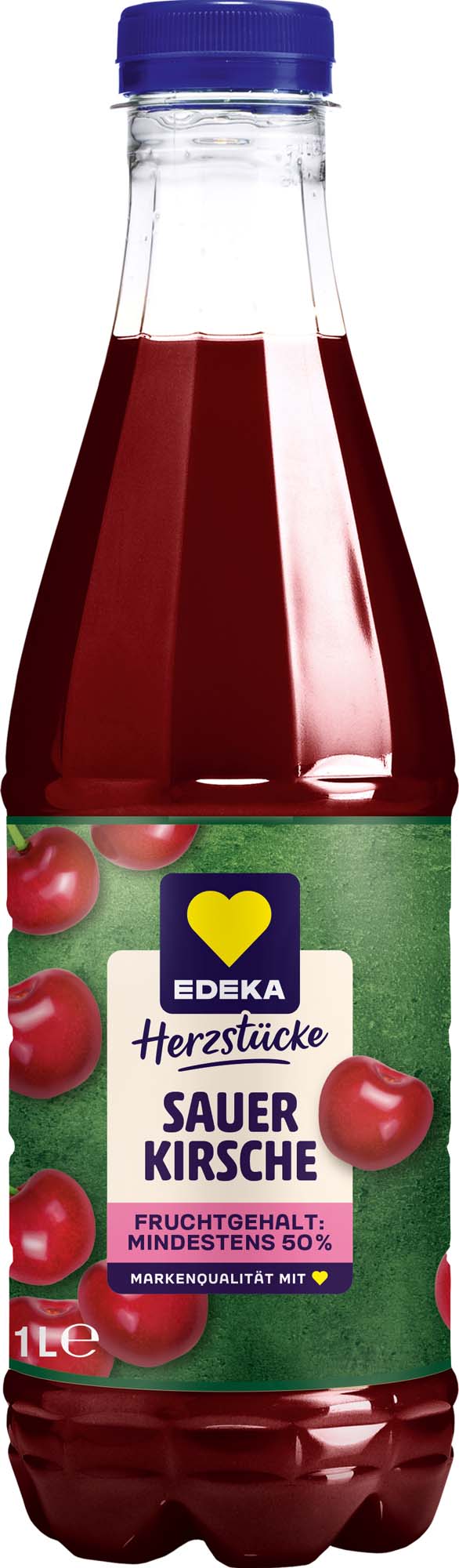 EDEKA Herzstücke Sauerkirsche 1l