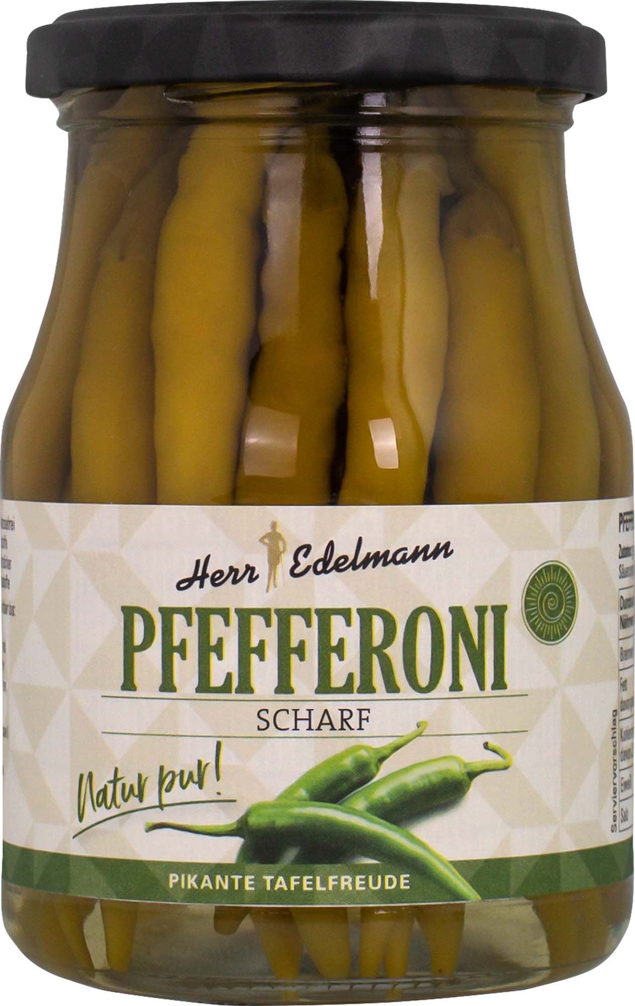 Herr Edelmann Pfefferoni scharf 320g