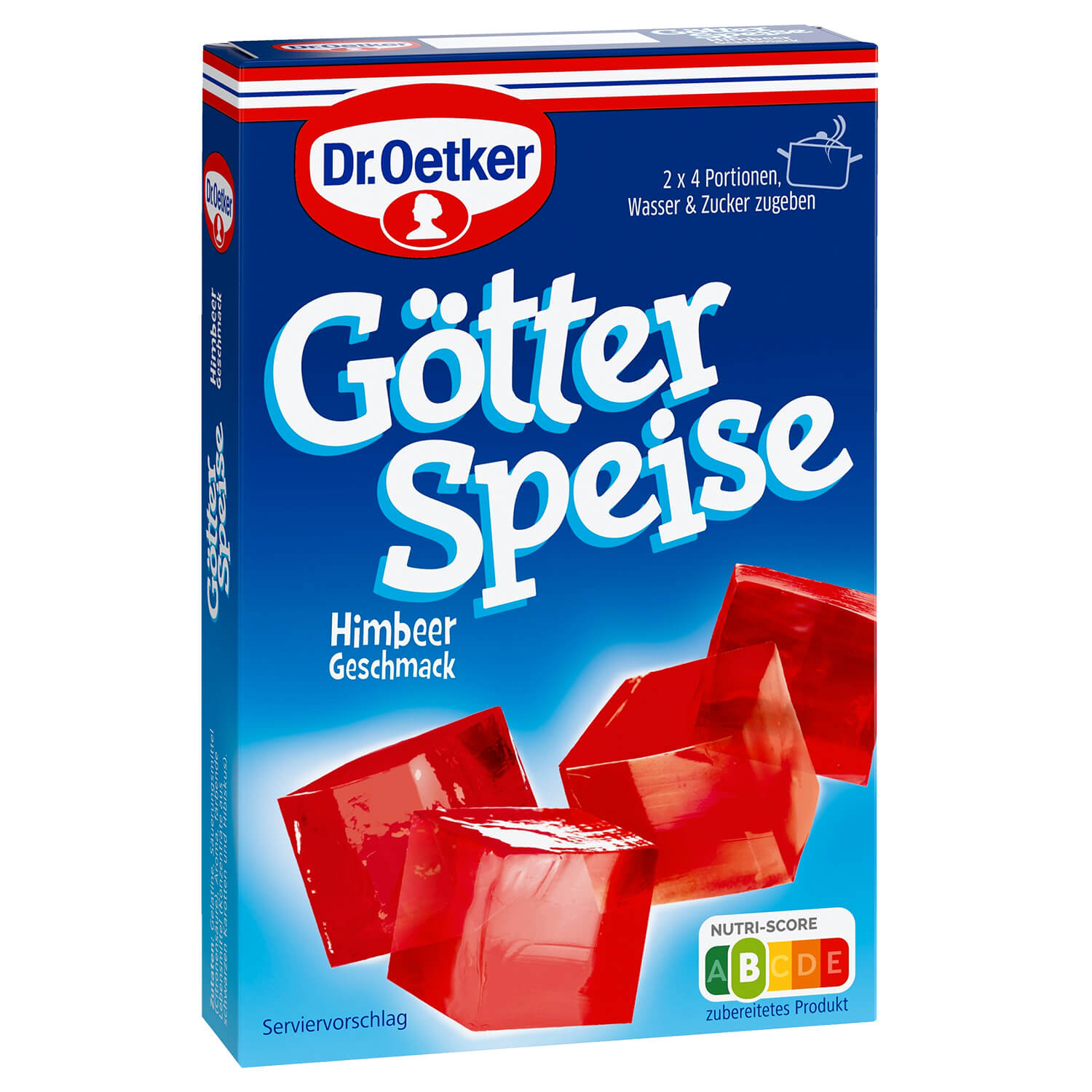 Dr.Oetker Götterspeise Himbeer-Geschmack 26,8g